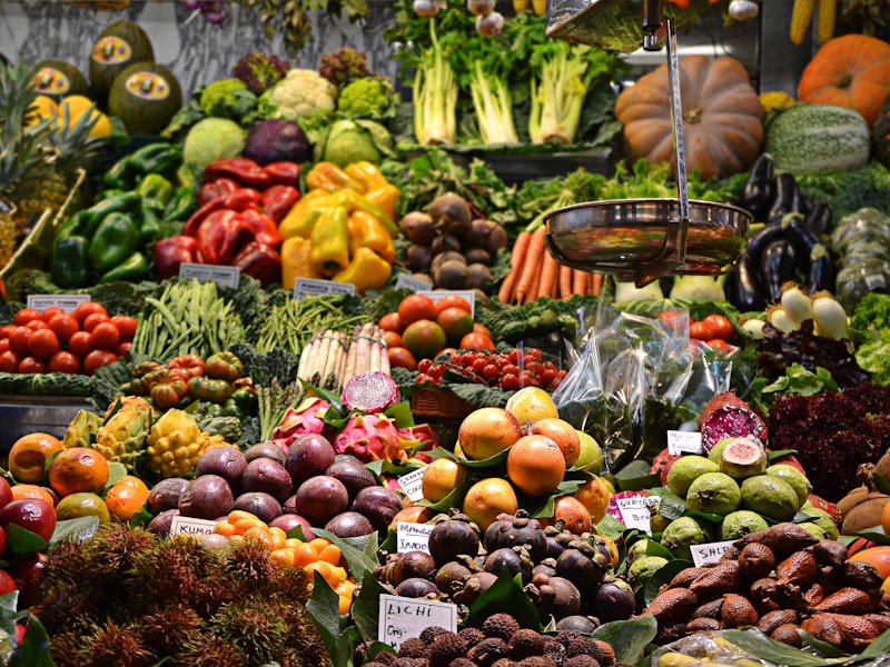 Fresh vegetables