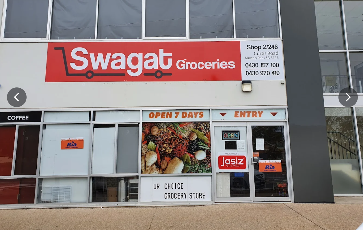 Swagat Groceries storefront